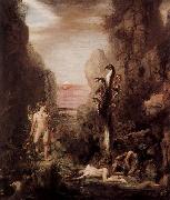 Gustave Moreau Herkules und die Lernaische Hydra Germany oil painting artist